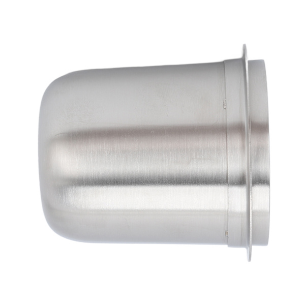 Doseringskopp 150 ml 58 mm handsfree rostfritt stål Universal inverterad kaffepulverkopp för kaffemaskin Silver