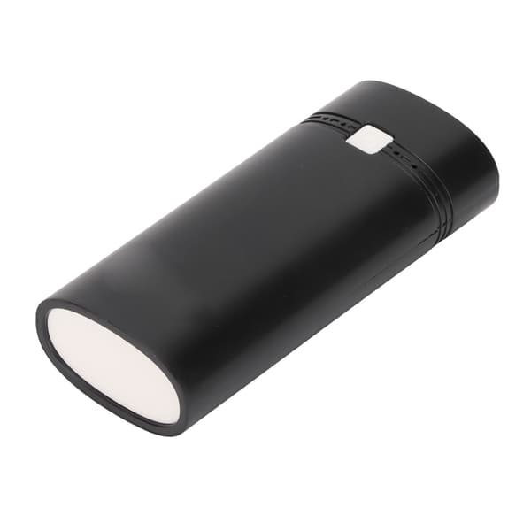 DIY USB Powerbank Skall til 2x18650 batterier - Sort