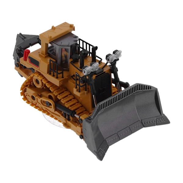 Fjärrkontroll för larvband i skala 1/24 Frontlastare Leksak Barns plastskyffel Laddare elektrisk traktor
