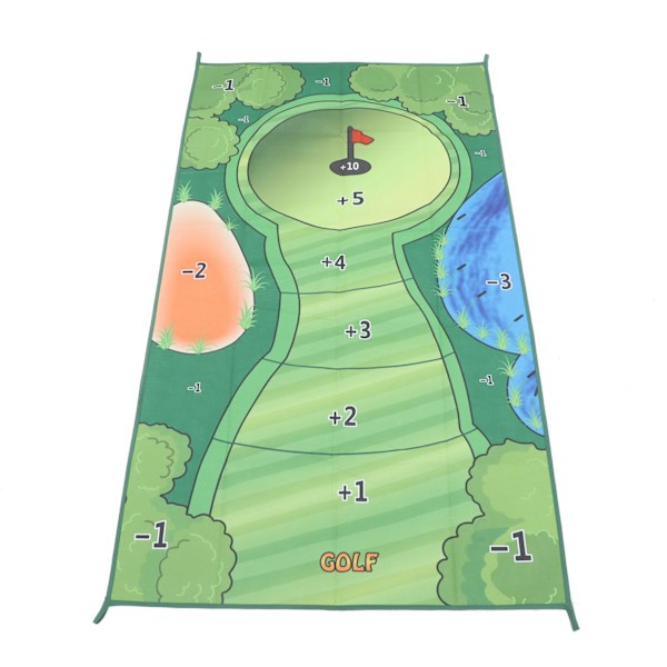 Öva på att slå spelmatta Rullande Mini Interactive Pedagogisk kompetensutveckling Inomhus Chipping Mat Set för familjen