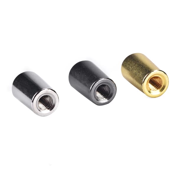 3 st 3-vägs vippströmbrytare vredkåpa för LP elgitarr silver svart guld 4mm