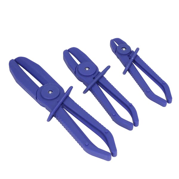 Flexibelt slangklämmeset Isolerad Nylon 3 Delar