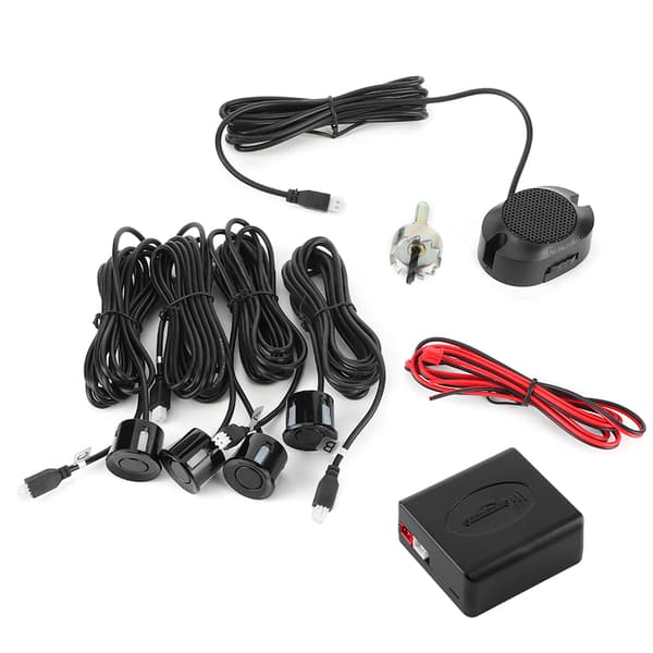 Bilparkeringssensor Backup Radar Reverse Assist Kit med hørbare alarmer