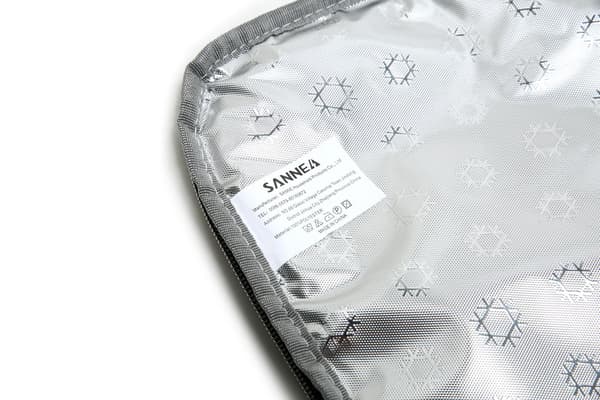 20L Joustava kylmäreppu lisätilalla, musta Black one size
