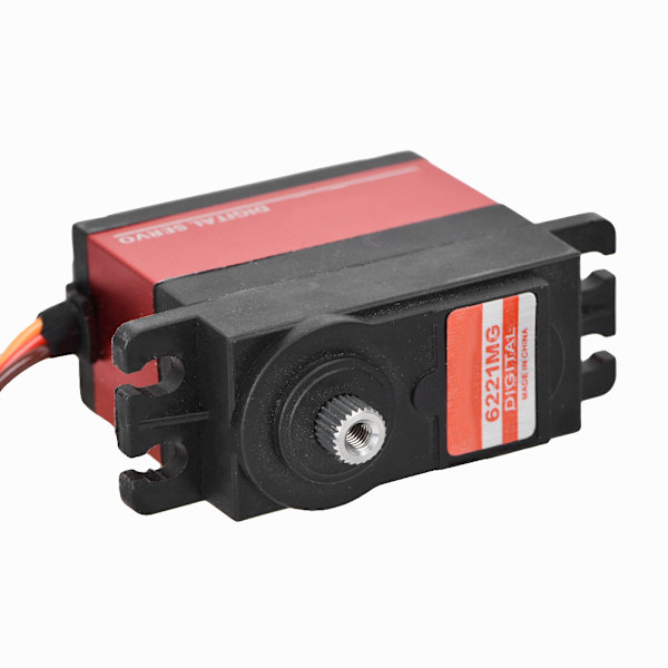 JX PDI-6221MG 20 kg digitalt servomotor med høyt dreiemoment for 1/10 1/8 RC fly og bil