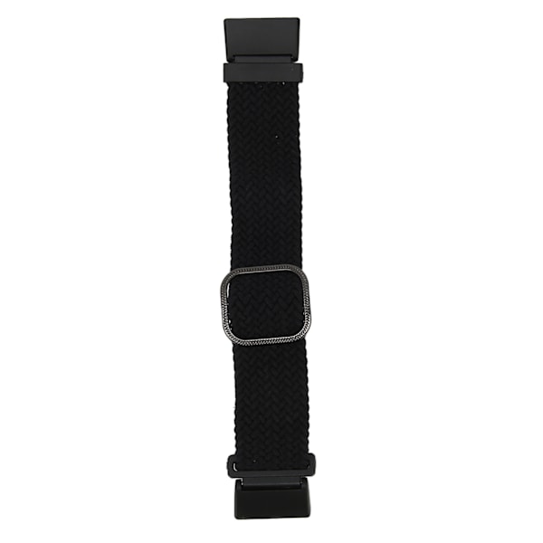 Elastinen ranneke Redmi Watch 2:lle - Säädettävä metallilukko, kudottu nylon, urheilullinen ranneke, musta