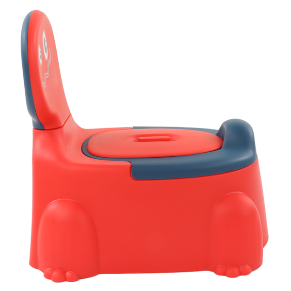 Babypotte Tykkere Ergonomisk Moderne Tegneserie Dinosaurie Treningstoalett med Gummisokkel for Barn Småbarn Rød