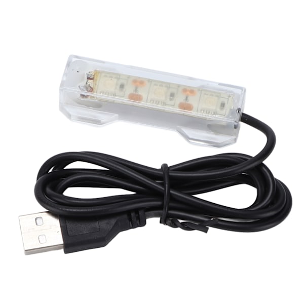 Aquarium Light USB Laddning Plast Fish Tank LED-ljus för vattenväxter LandscapeBlue