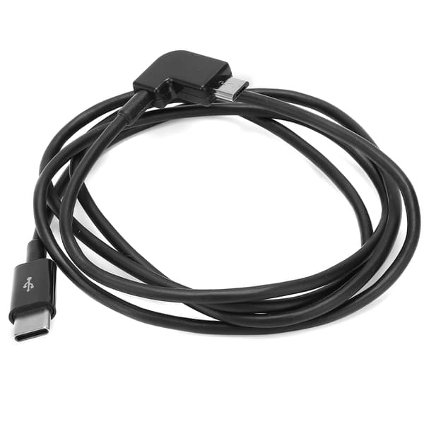 Rättvinklade FPV-glasögon Typ C till Micro USB-datakabel för DJI FPV-flygglasögon