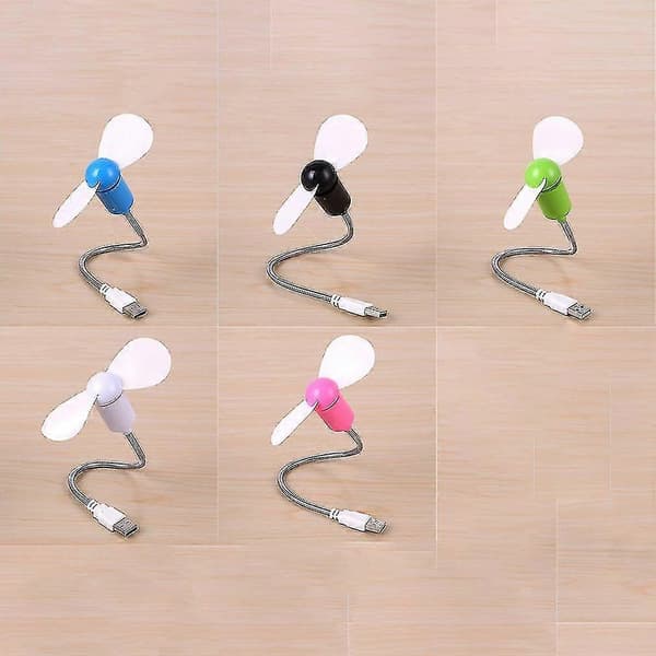 Computer USB-blæser Mini Snake-blæser Stille Blødbladet blæser Kan bøjes frit Mini Blødbladet blæser Stille