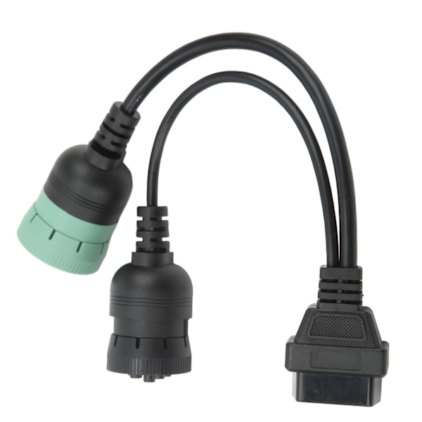 OBD2-kaapeli kuorma-autoille OBDII 16-nastainen naaras 6-nastainen J1708 9-nastainen J1939 jakaja Y diagnostiikkaskannerikaapeli autoille ja kuorma-autoille