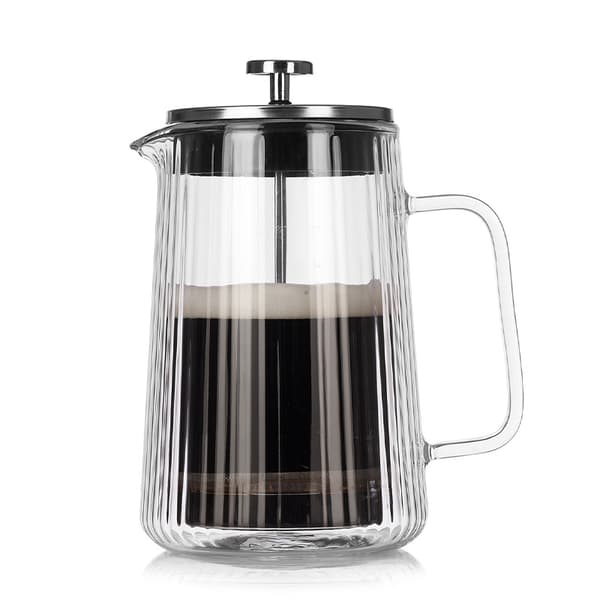 1000 ml pystysuora raidallinen kaksikerroksinen pressopannu 868