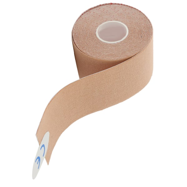 5cm*5m Bomullsbandage för Muskelsmärta Elastiskt Tejp Hudfärg
