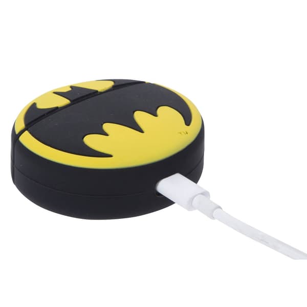 Batman Høretelefon InEar TWS Bluetooth Sort/Gul 190