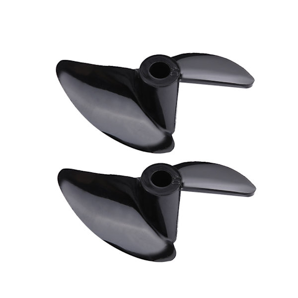 Sähköinen RC O-venevaruste 4*40 mm CNC 2-lapainen puoliupottuva potkuri (2 paria)