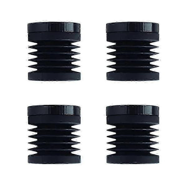 kompatibel med Creality K1 Max antivibrationsfødder universel gummifod skridsikker støddæmper 3D-printerdele Black