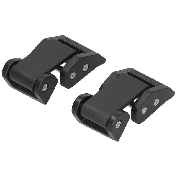 Motorhjelm Låsbeslag Kit Aluminium Legering Sort Passer til Jeep Wrangler / Gladiator