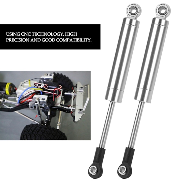 Alumiiniseosiskunnostusiskunvaimentimet Kaukosäädin Varaosat RGT 1/10 RC 86100 RC Crawler Hopea R86007S