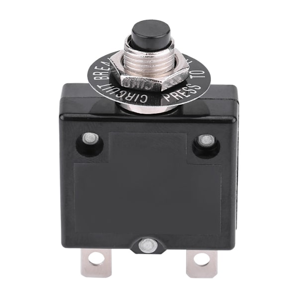 10A Manual Reset Thermal Circuit Breaker Overcurrent Overload Protector