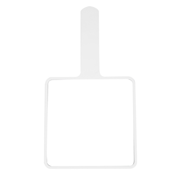 Handhållen Spegel Skönhet Smink Fåfänga Frisör Bärbar Salong Tool Stor 15 x 27cm