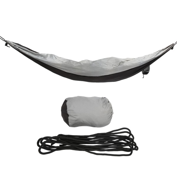 260x140cm Camping Hængekøje Høj Styrke Udendørs Enkelt Dobbelt Bærbare Hængekøjer med Rem