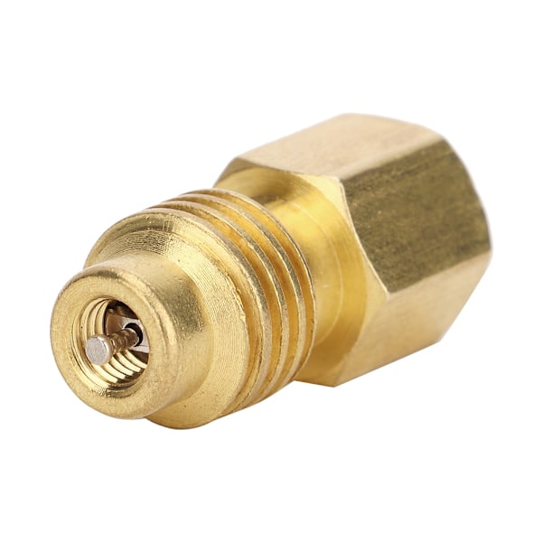 1/4SAE naaras - 1/2ACME uros adapteriliitin R134A-auton ilmastointilaitteeseen