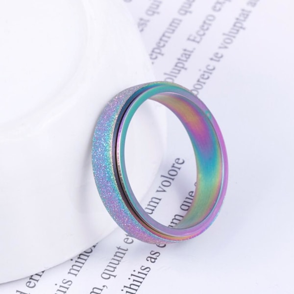 Stressring Finger Roterende Voksen Leke Fingertopp Sensorisk Leke for Kvinner