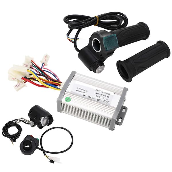 24V 1000W Motor Børste Controller Twist Gas Forlygte Afbryder Sæt Elcykel Controller Kit