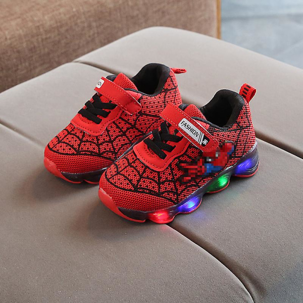 Kids LED Light Up Shoes Lysande blinkande sneakers för pojkar Flickor (toddler/litet barn/stort barn)35
