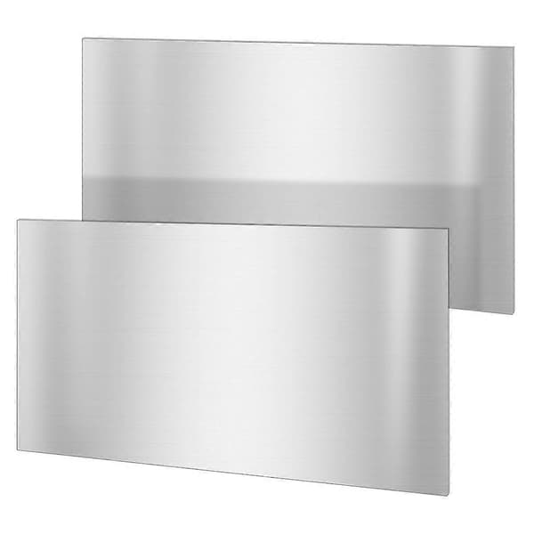 Stålplate Rektangel Rustfritt Stålfarge 30x15x0.15cm