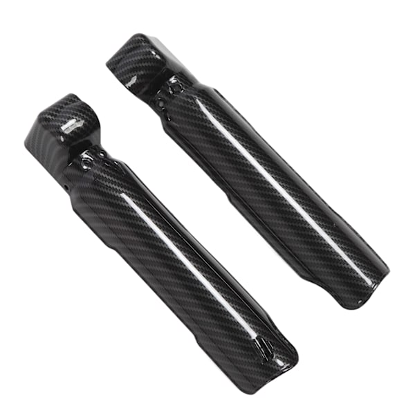 2 ST Stødabsorberbeskyttelse Kulfibermønster Motorcykel Gaffelbeskyttelse Protector Udskiftning til SurRon Light Bee X S