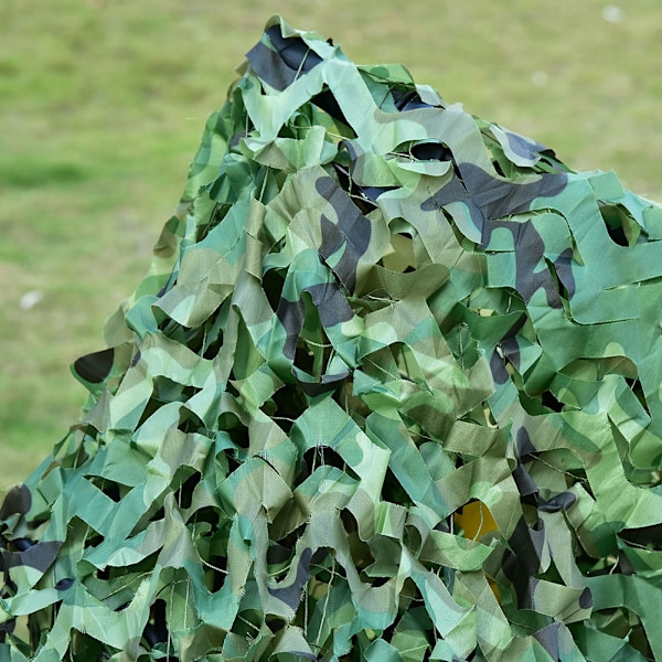 Army Jungle Kamouflage Net Jagt Skydning Fiske Skjule Net (1,5M*7M)