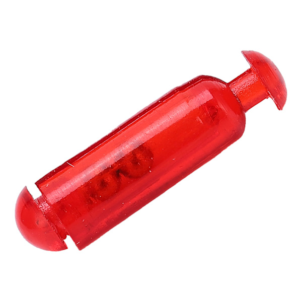 50 stk 15 mm slitesterke skallrer Shake Fishing Lure Bait Insert Tube skallrer for myk fiskrødt
