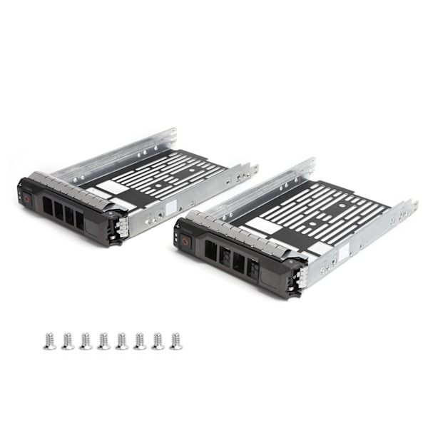 2 stk. Hard Drive Bay til Dell 3,5 tommer SAS Server R510R710/R530/R720XD/R730XD Holder