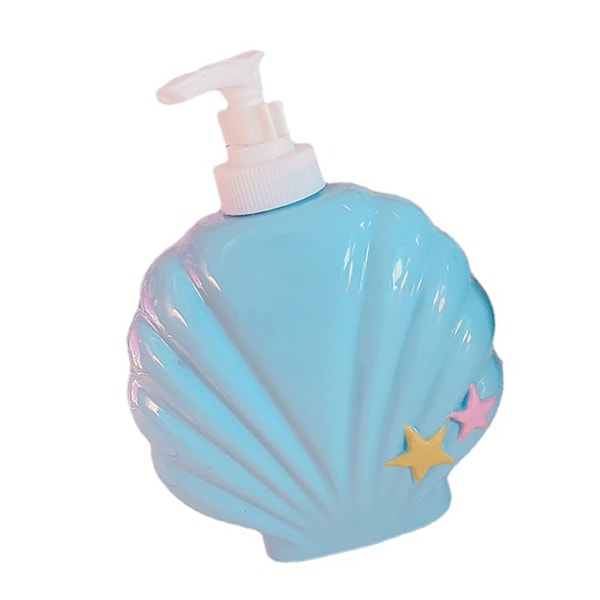 Bath Dispenser Flaska Badrumssäker Hotell Refillable Body Wash Pumpflaska för resande skal Form Fri storlek