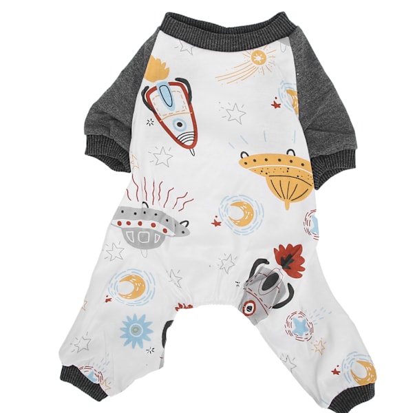 Koiran vaatteet Koiran pennut Jumpsuit Neule Pyjama Polyester Sööt avaruusaluksen kuvio pehmeä keväällä syksyllä
