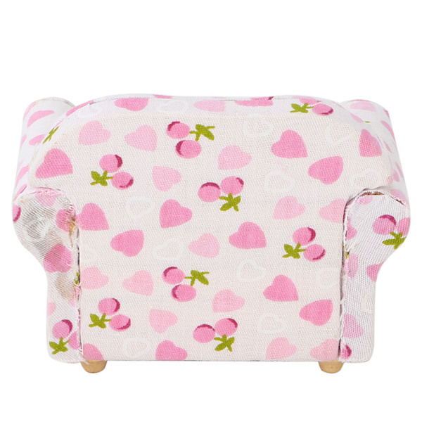 Dukkehjem 1:12 Miniatyr Sofa Lenestol Ensom Sofa Dukker DIY-tilbehør