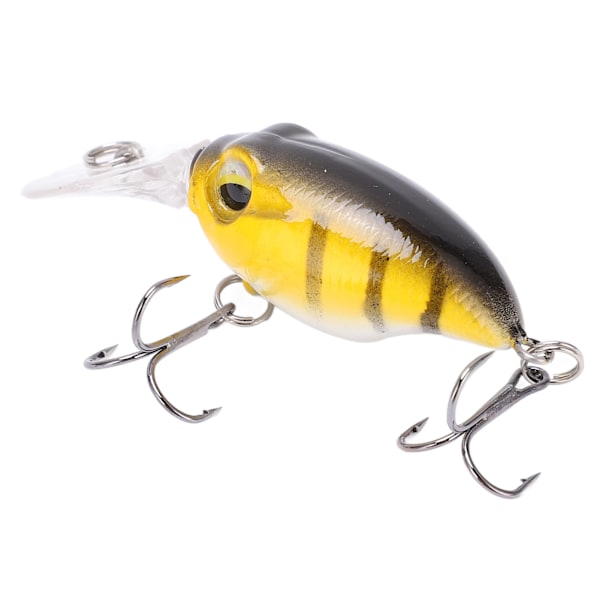 Fiske Mini Minnow-bete, hög simulering, tredimensionella ögon, artificiellt fiskebete för utomhusbruk8#