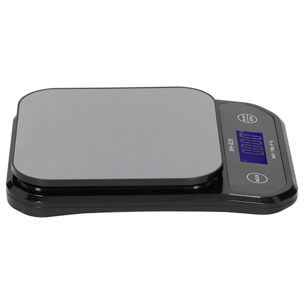 WHB28 10 kg/1g Elektronisk Vekt Multifunksjons LCD Digital Vekt i Rustfritt Stål
