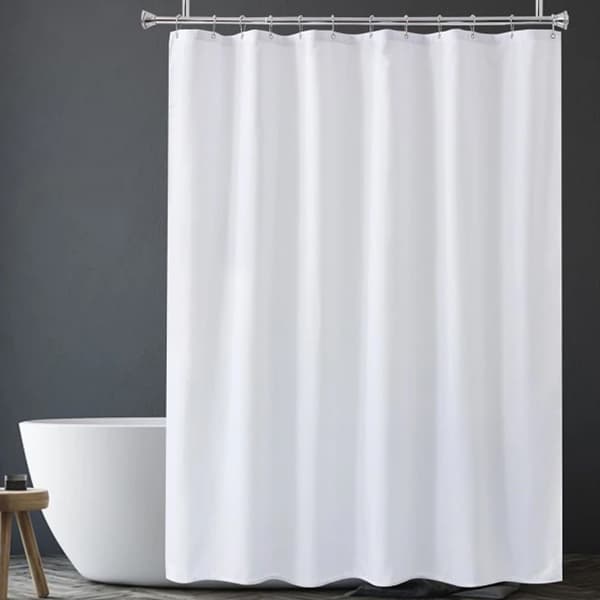 Hvitt Dusjforheng Polyester Vanntett Dusjforheng 200*220