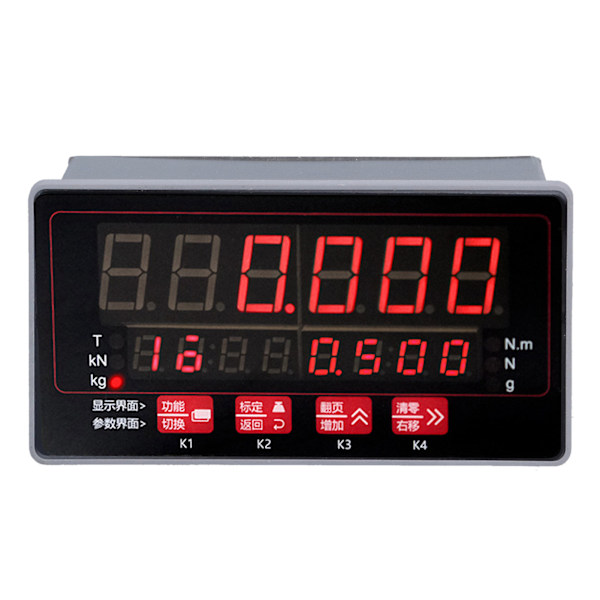 Lastcellecontroller 4-kanals relæ digitalt instrument til vægtdisplay DC 15‑30V DY810