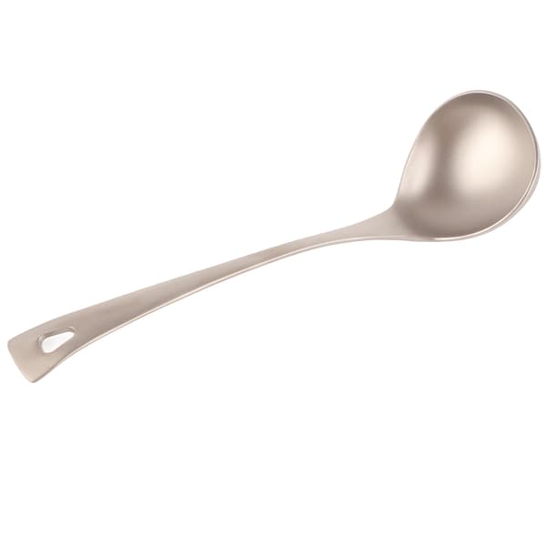 Titanium Long Handle Spoon with Large Bowl Portable Soup Spoon for Camping Backpacking