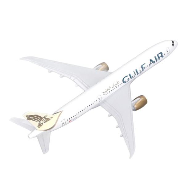 Metall flygplansmodell Legering Simulerad exakt skala Stabil bas Heminredning Planmodell för Boeing 787