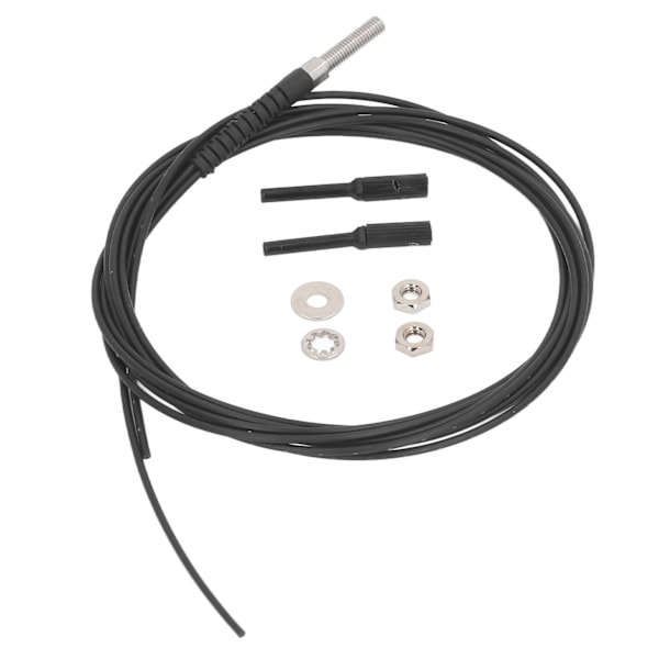 Fiberoptisk sensor 0 til 540 mm testområde M3 tråd lineær refleksjon optisk fibersensor sondeskabel