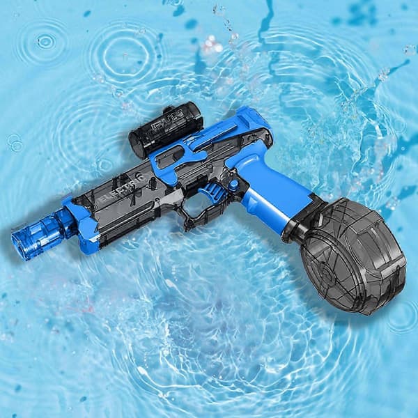 Käsikäyttöinen vesipistooli valolla Blue