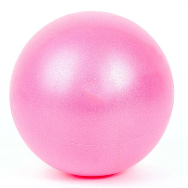 Mini jooga pilates -pallo räjähdyssuojattu PVC -pallo vakauttavaan harjoitteluun (pinkki)