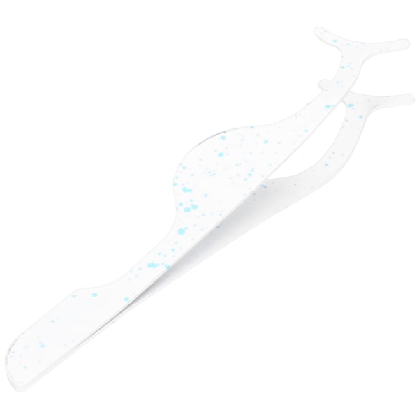 Lashes Applicator Tool Rostfritt stål Lösögonfransar Hjälpklämma Justeringsapplikator Blå