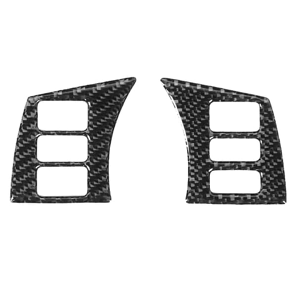 Kolfiber Interiör Ratt Panel Skydd Passar Nissan 350z 2006-2009B