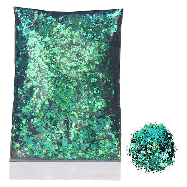 Kynsipaljetit Jauhe Sekalaiset Hiutaleet Kimaltava Glitter Kynsi Taide Koristeet Sparkles 50gXL010A