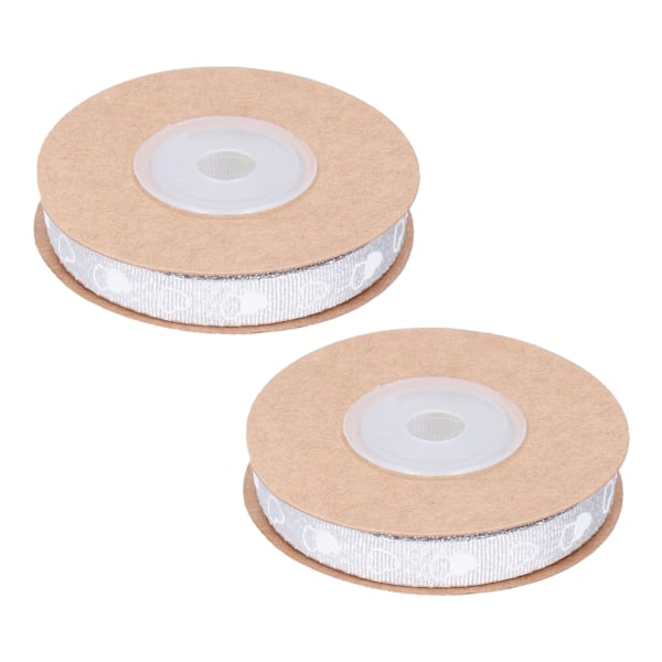 Hjärttryckt Band 1.0cm Brett 10m Lång Kraftfull Prestanda Enkel Användning Banddekorationer